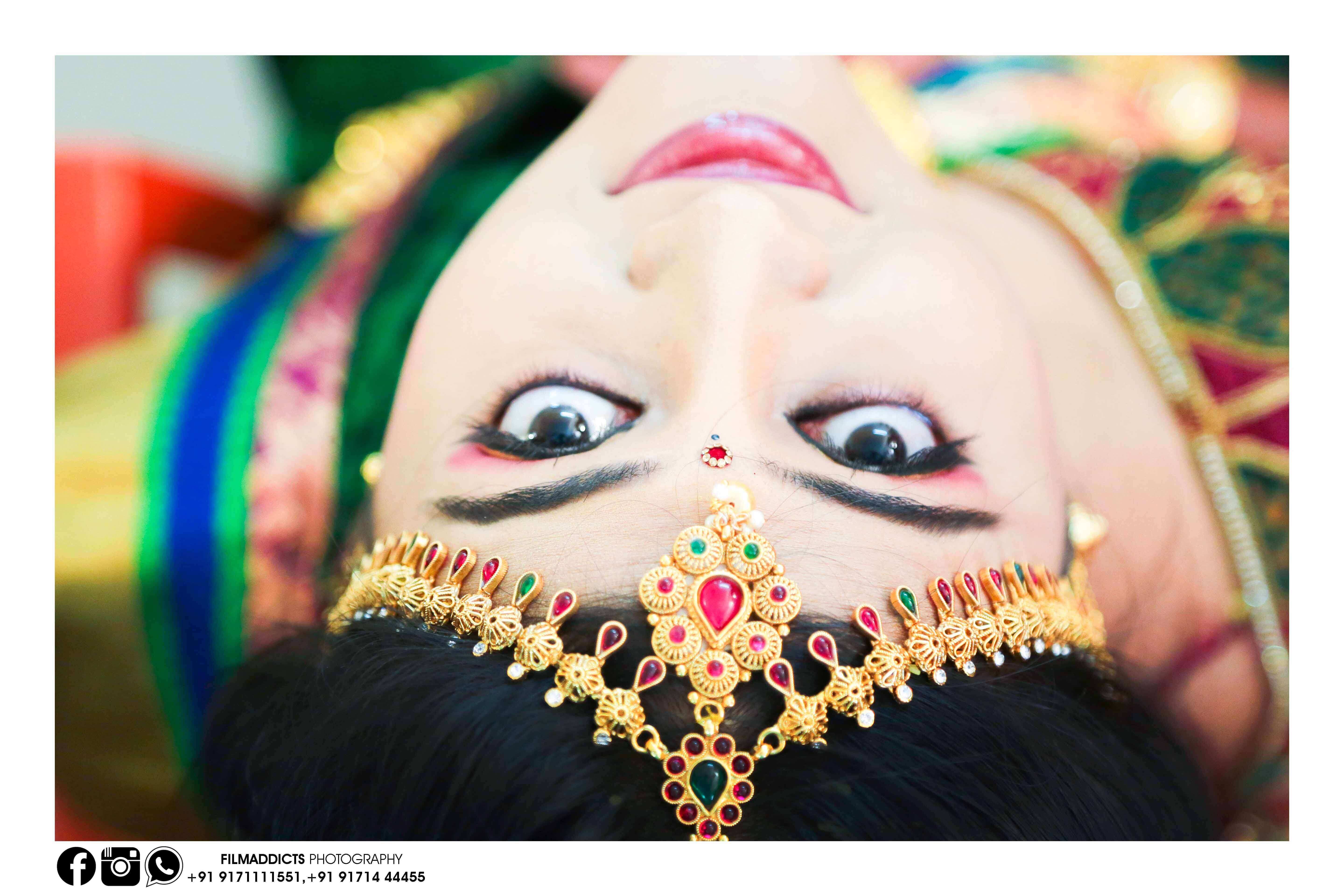 best bridal makeup artist in madurai - filmaddicts photography